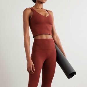 NWOT Lululemon Rust Nulu Align Tank